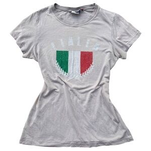 Y2K Vintage Italia Baby Tee